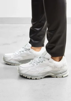 MERCER AMSTERDAM te lage sneakers the re-run grape wit Outlet