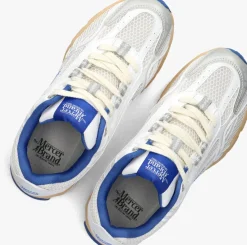 MERCER AMSTERDAM te lage sneakers the re-run grape wit Outlet