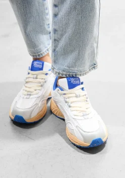 MERCER AMSTERDAM te lage sneakers the re-run grape wit Outlet