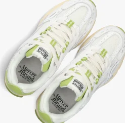 MERCER AMSTERDAM te lage sneakers the re-run vintage wit Outlet