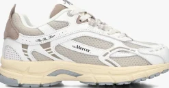 MERCER AMSTERDAM te lage sneakers the re-run vintage wit Outlet