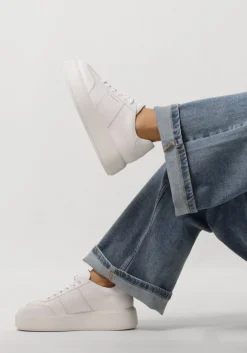 NUBIKK te lage sneakers elise wing wit Outlet