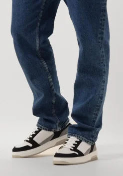 NUBIKK te lage sneakers basket court heren wit Clearance