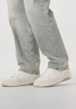 NUBIKK te lage sneakers basket court wit Clearance