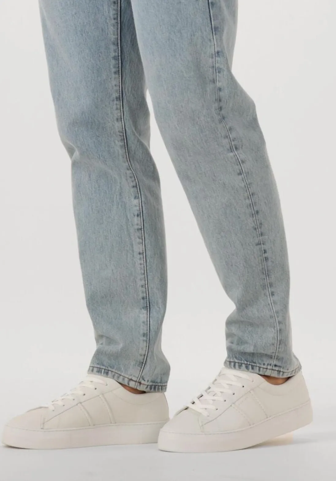 NUBIKK te lage sneakers jagger morris wit