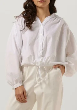 PENN & INK te blouses s23f1248 wit Hot