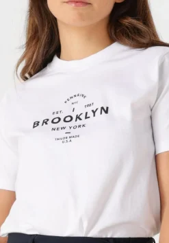 PENN & INK te t-shirt t-shirt print wit New