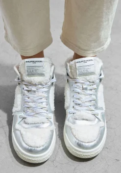 PHILIPPE MODEL te hoge sneakers la grande mid woman wit