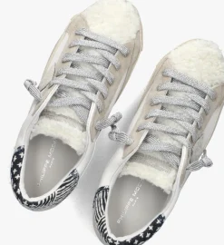 PHILIPPE MODEL te lage sneakers prsx low woman wit Best