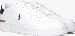 POLO RALPH LAUREN te lage sneakers masters court low top wit Hot