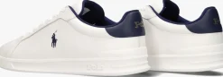 POLO RALPH LAUREN te lage sneakers heritage court ii wit New