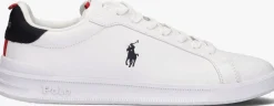 POLO RALPH LAUREN te lage sneakers hrt court ii wit Discount