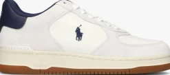 POLO RALPH LAUREN te lage sneakers master court wit Outlet