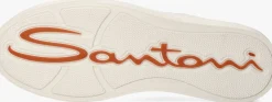 SANTONI te lage sneakers dbs wit New