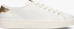 SANTONI te lage sneakers volee w wit Outlet