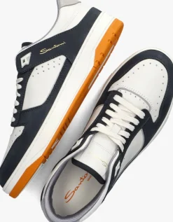 SANTONI te lage sneakers 21865 wit New