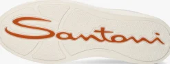 SANTONI te lage sneakers dbs2 wit Clearance