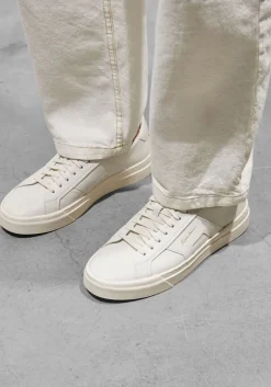 SANTONI te lage sneakers dbs2 wit Clearance