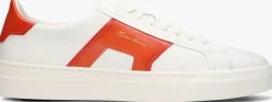 SANTONI te lage sneakers gloria 21779 wit Clearance