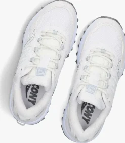 SAUCONY te sneakers grid peak wit