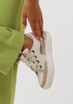 SHABBIES te lage sneakers ragy chunky wit Discount