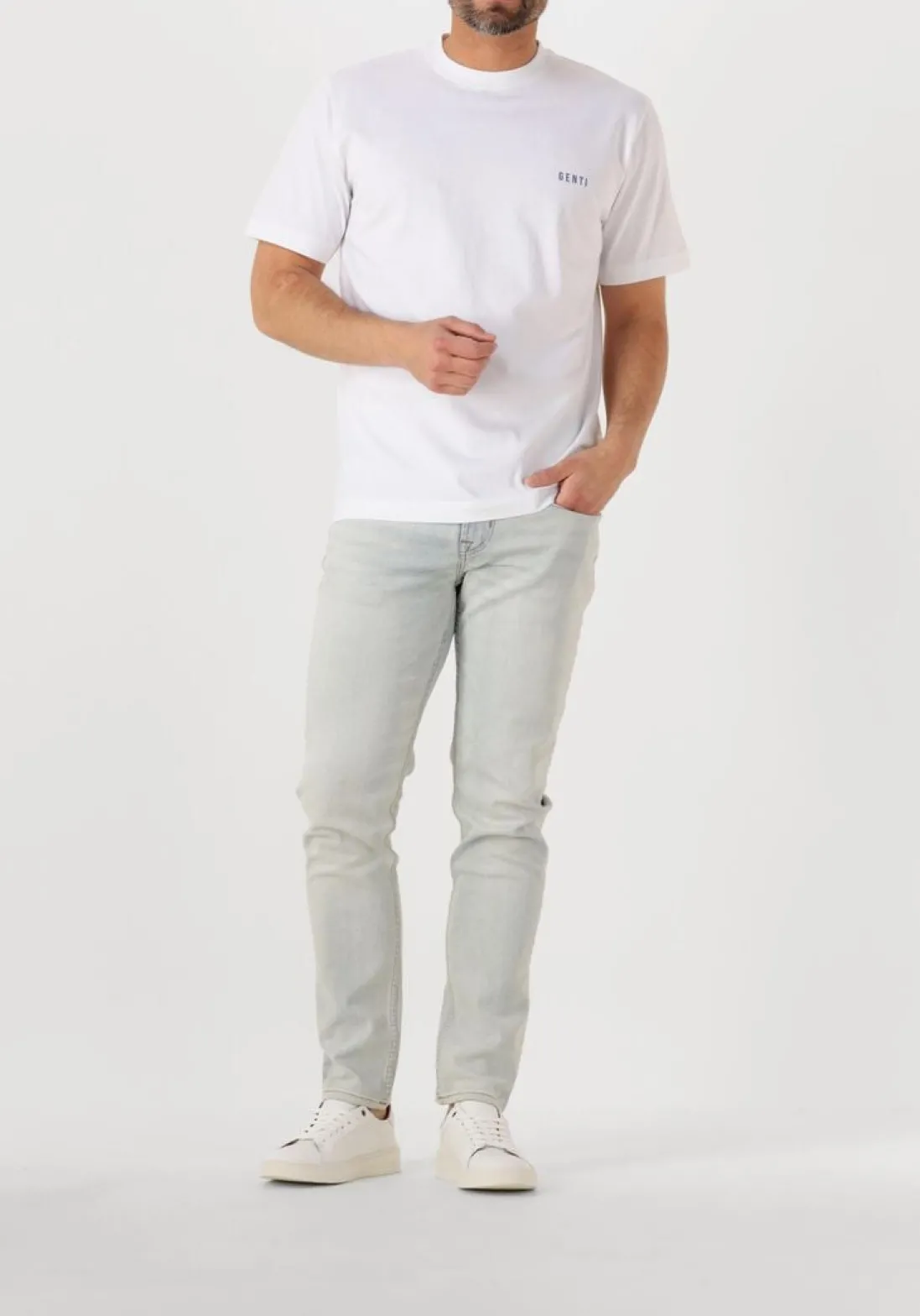 STEFANO LAURAN te lage sneakers lj2503 wit Sale