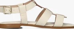 STEFANO LAURAN te platte sandalen 24200 wit