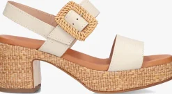 STEFANO LAURAN te sandalen met hak 24199 wit Outlet