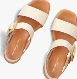 STEFANO LAURAN te sandalen met hak 24199 wit Outlet