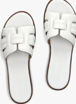 STEFANO LAURAN te slippers led 1 band slipper wit Hot