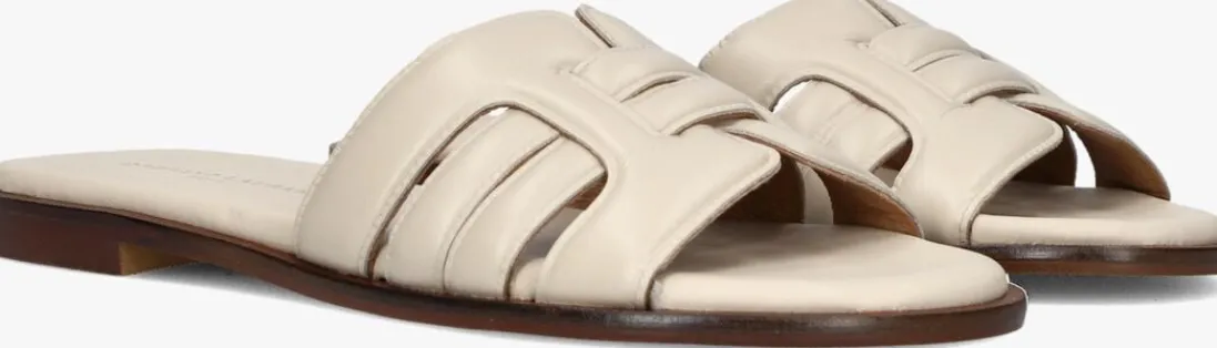 STEFANO LAURAN te slippers led 1 band slipper wit Best