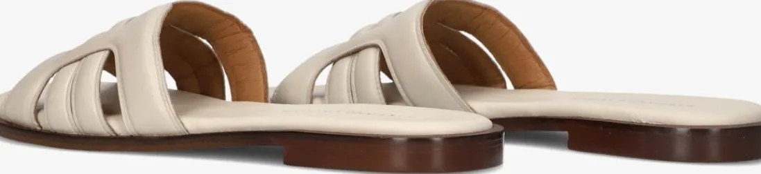 STEFANO LAURAN te slippers led 1 band slipper wit Best