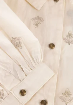 SUMMUM te blouses blouse scattered embro solid wit Clearance