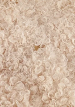 SUMMUM te gilet jacket faux fur wit