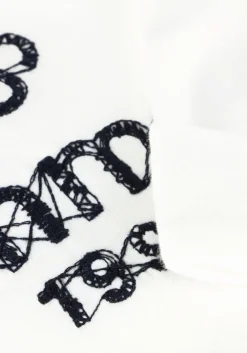 SUMMUM te t-shirt boxy artwork tee wit