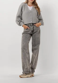 SUMMUM te vest 3/4 sleeve cardigan new waffle wit Online