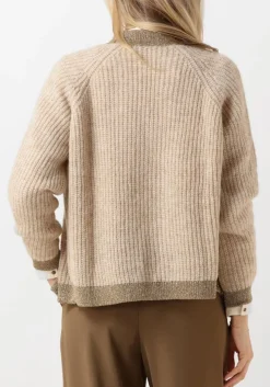 SUMMUM te vest cardigan airy alpaca blend knit wit New