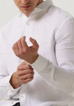 THE GOODPEOPLE te casual overhemd soho wit New