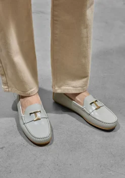 TOD'S te mocassins gomma 10l mocassino wit New