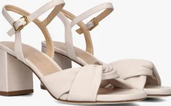 UNISA te sandalen met hak medway wit New