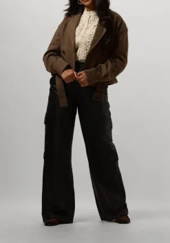 AAIKO blouses isalee uni vis 483 zand New