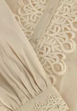 AAIKO blouses isalee uni vis 483 zand New