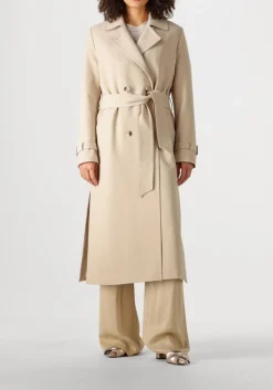 BEAUMONT trenchcoats dia trench coat zand Online
