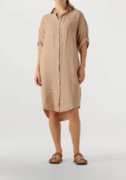 BELLAMY midi jurk fay zand Outlet