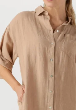 BELLAMY midi jurk fay zand Outlet