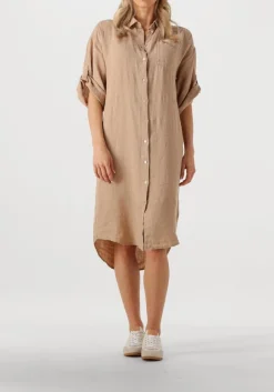 BELLAMY midi jurk fay zand Outlet