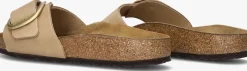 BIRKENSTOCK slippers madrid big buckle dames zand Outlet
