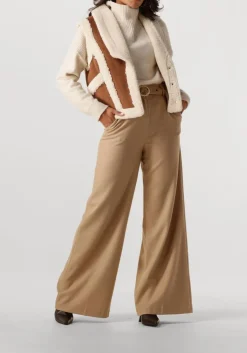 CAROLINE BISS wijde broek 4531 zand Discount