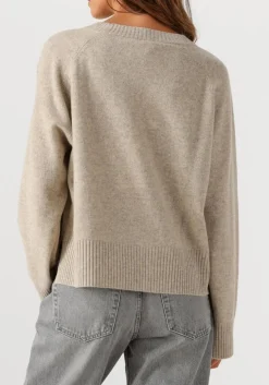 CLOSED trui crew neck wide sleeve zand Hot