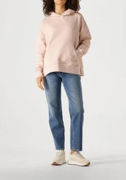 CLOSED trui logo hoodie zand Sale